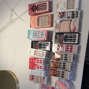 Press On Nail Mega Bundle – 30 New Sets – Kiss, imPRESS, Olive & June, LA Colors